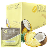 ELITE ATHLETICS pina colada flavored wipes pack for on-the-go freshness