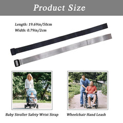 ELLENTAE retractable dog leash set complements stroller safety during hill walks.