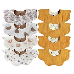 EllieHouse bibs showing the hidden waterproof middle layer for protection.