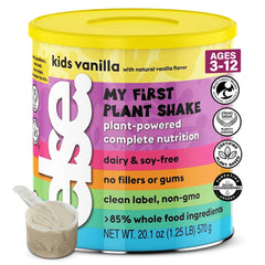 Else Nutrition vanilla kids protein powder bag; dairy-free, convenient daily nutrition.