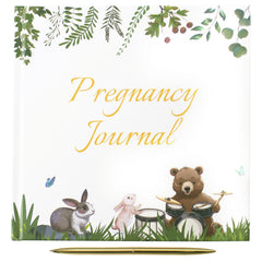 ELSTCAL pregnancy journal cover with durable hardcover for lasting memories