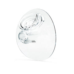 Elvie 24mm breast pump shield two-pack front view for comfortable pumping