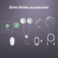 Elvie Stride valve set, 3-pack ready to replace worn parts