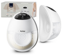 Elylina Wearable Pump curved-fit hugs the body for discreet pumping