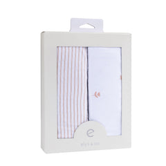 Ely's & Co changing pad cover fit on standard pads demonstrates versatility.