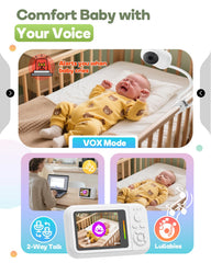 Elzeeo cry detection alerts you when baby wakes.