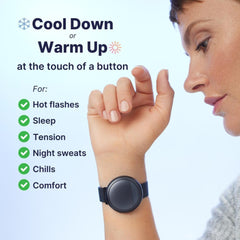 Embr Wave 9+ hour battery life for all-day comfort.