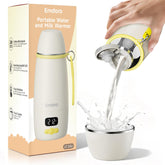 Emdoro portable baby bottle warmer on the go keeps feeds ready during travels.