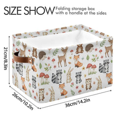 Emelivor foldable storage bins save space when not in use