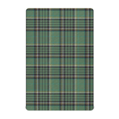 Emelivor Tartan Buffalo Plaid Green crib sheet showcases cozy comfort and nursery appeal.