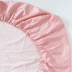 Emenpy Swan-pattern pillowcase completing the soft sleep set.