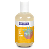 Emerita Life-flo pH Balancing Wash bottle shows a gentle, hydrating cleanse for sensitive skin.