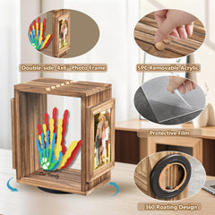 Emfogo five-color non-toxic paints keep prints vibrant and safe.