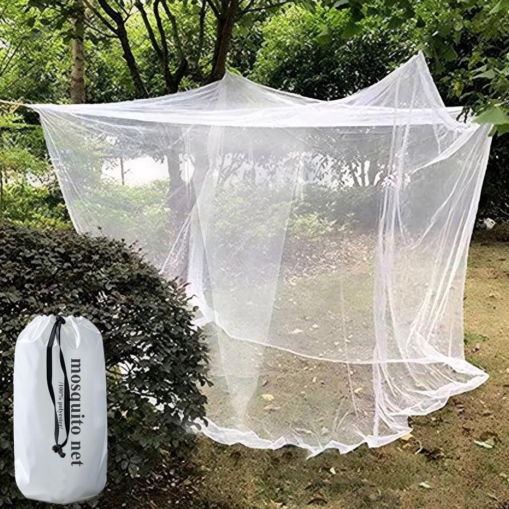 emopaw outdoor mosquito net offers generous coverage for beds and hammocks outdoors