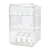 Engorgio baby bottle organizer, front view, keeps feeding essentials neatly on the counter.