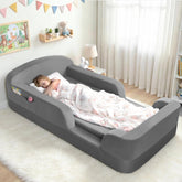 ENITYA Toddler Floor Bed with mattress included for immediate comfort and use