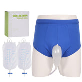 ENLUNTRA urine collector with two 500ml bags for secure storage