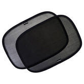 Enovoe baby car window shades installed on SUV window reducing glare