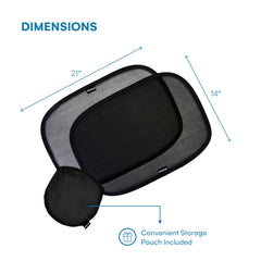 Enovoe shades attach with static cling for quick, adhesive-free installation