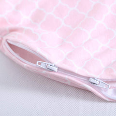 Enrich YLife swaddle sack two-way zipper for diaper changes.