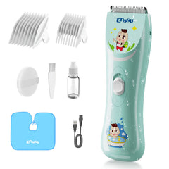 ENSSU baby hair clipper lower-noise operation for calm trimming.