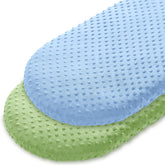 Entisn bassinet fitted sheet 2-pack with secure elastic pocket for snug fit
