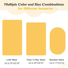 Entisn elastic band ensures secure fit on standard 28 x 52 inch mattresses