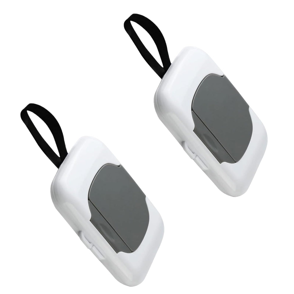 Enyolidimk travel wipes case dual-pack for on-the-go diaper changes