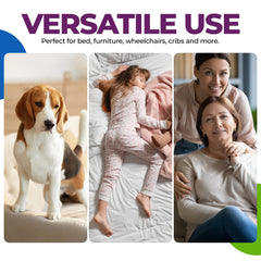 Epicessentials waterproof mattress protector guards against leaks