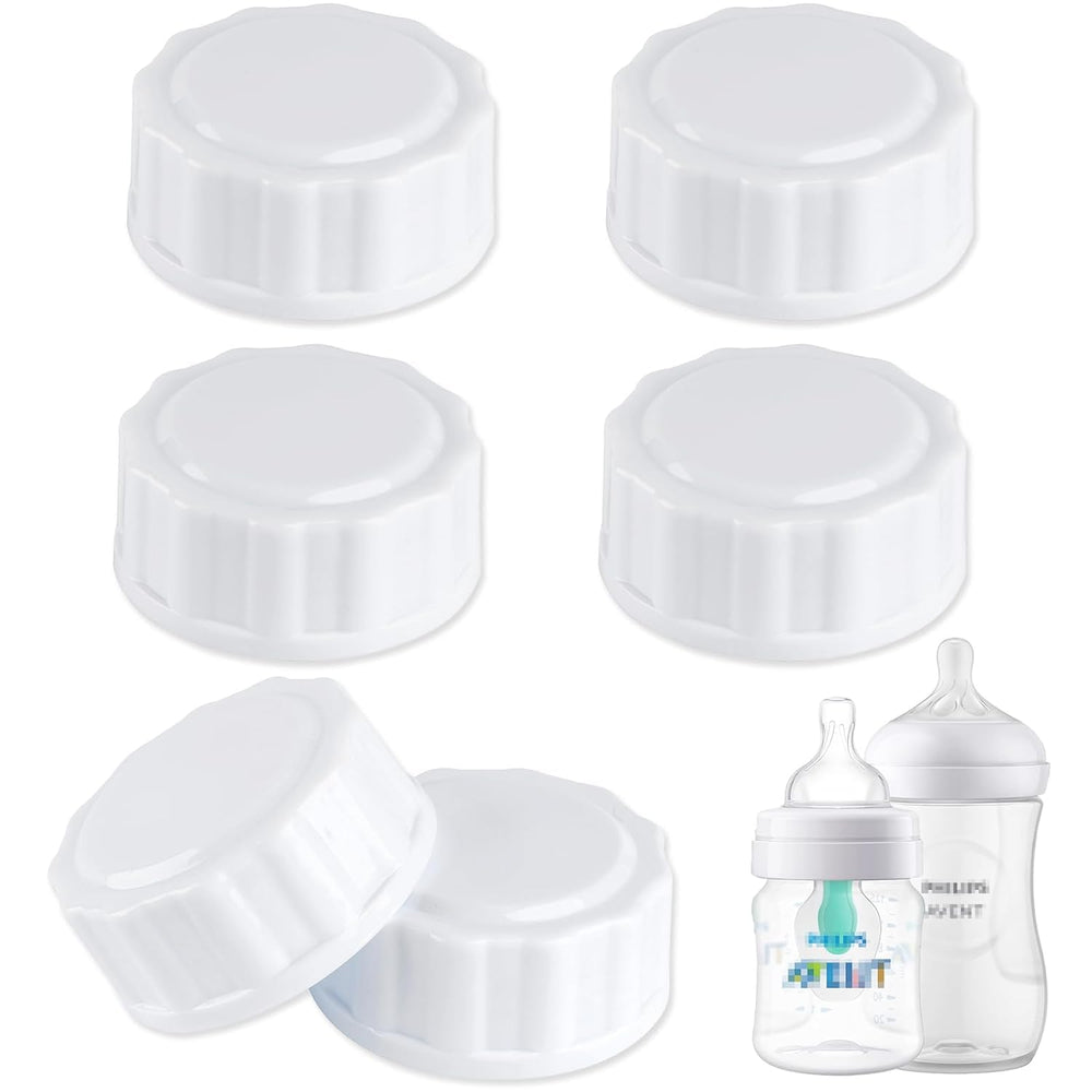 Epioneer Avent wide-mouth cap with seal disc for leak-proof on-the-go use.