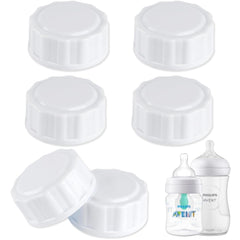 Epioneer Avent wide-mouth cap with seal disc for leak-proof on-the-go use.