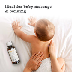 erbaviva baby oil after bath seals hydration for smooth skin