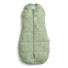 ergoPouch Cocoon Swaddle Sack Willow close-up shows soft fabric texture for gentle skin
