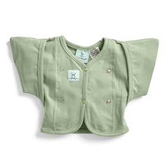 ergoPouch Butterfly Cardi arm pockets keep little hands near the face for self-soothing.