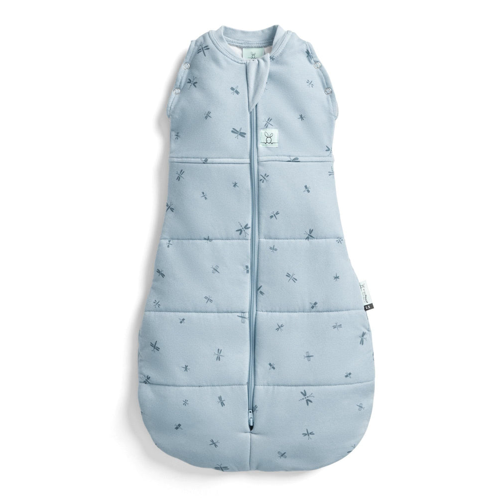 ergoPouch Cocoon Swaddle Sack dragonflies arms-in design for soothing startle reflex and snug sleep