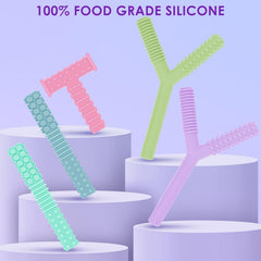 ERKOON teething tubes, first piece, soothing gums and reducing stress.