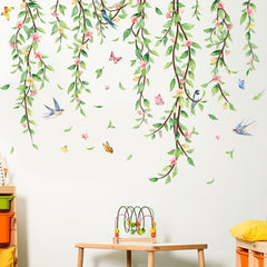 Erllsino HD printed leaves brighten the room with a modern, nature-inspired vibe.