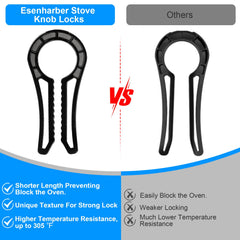 ESENHARBER knob locks heat resistance ensures durability up to 302F.