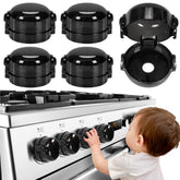 ESENHARBER dual-grip stove knob covers enable easy adult access and child safety.