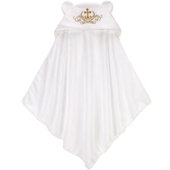 ESTAMICO bath towel offers quick-drying absorbency for toddlers and kids.