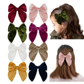 Esumun Velvet Swallowtail Bow set with eight colors for versatile outfits