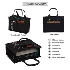 ESVAN tote bag with removable and adjustable strap for flexible wear.