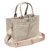 ESVAN tote bag in water-resistant canvas with a spacious main compartment.