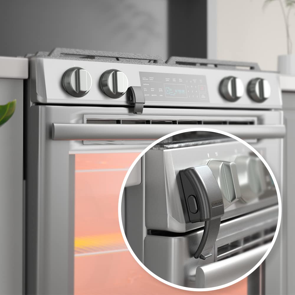 EUDEMON oven front lock on a modern oven showing compatibility with various models