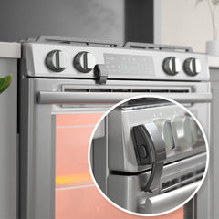 EUDEMON oven front lock on a modern oven showing compatibility with various models