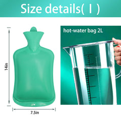 EUKESTON 2L water bag with 5ft hose for straightforward at home cleansing