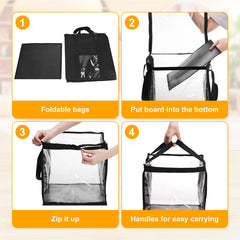 EVELOMO sturdy oxford seams and long handles for daily toy storage.