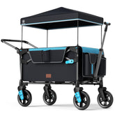 EVER ADVANCED Ultra-Compact Wagon folded for travel and storage