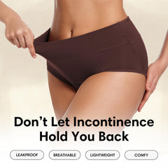 Everdries leakproof underwear stays discreet under clothing with all-day confidence.