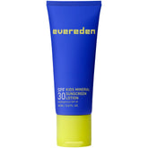 Evereden mineral sunscreen SPF 30 bottle closeup, broad protection with non-nano zinc oxide.